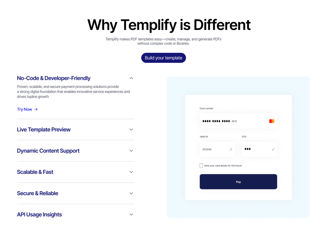 Payment Form Example